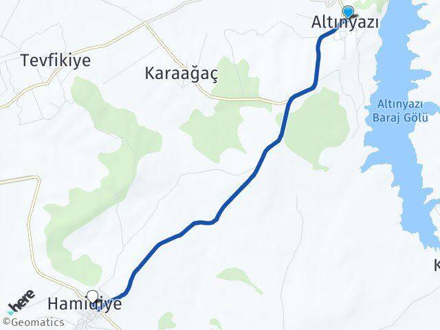 Altınyazı İpsala Arası Kaç Km - Yol Tarifi