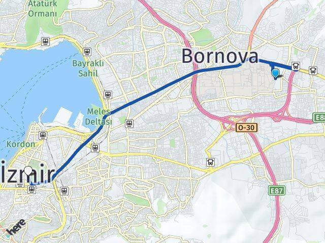 Ege Üniversitesi İzmir Arası Kaç Km - Yol Tarifi