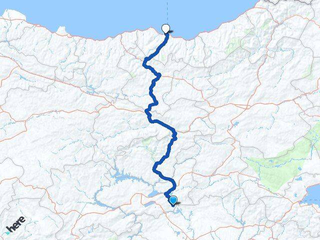 Elazığ Alacakaya Trabzon Arası Kaç Km - Yol Haritası