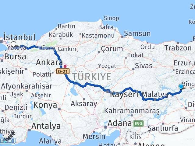 Gedikyurt Körfez Arası Kaç Km - Yol Tarifi