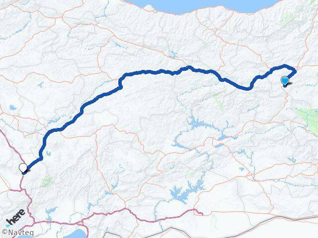 Erzurum Çat Niğde Arası Kaç Km - Yol Haritası
