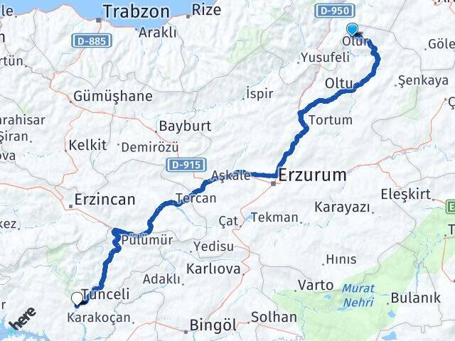 Keçili Atatürk Üniversitesi Arası Kaç Km - Yol Tarifi