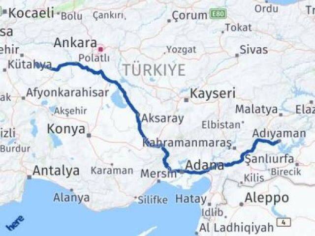 Mahmudiye Adıyaman Arası Kaç Km - Yol Tarifi