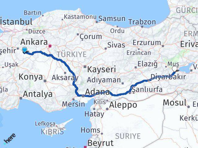 Mahmudiye Bitlis Arası Kaç Km - Yol Tarifi