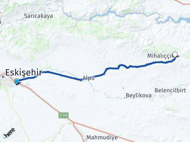 71 Evler Camikebir Arası Kaç Km - Yol Tarifi