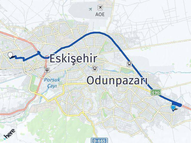 71 Evler Çamlıca Arası Kaç Km - Yol Tarifi
