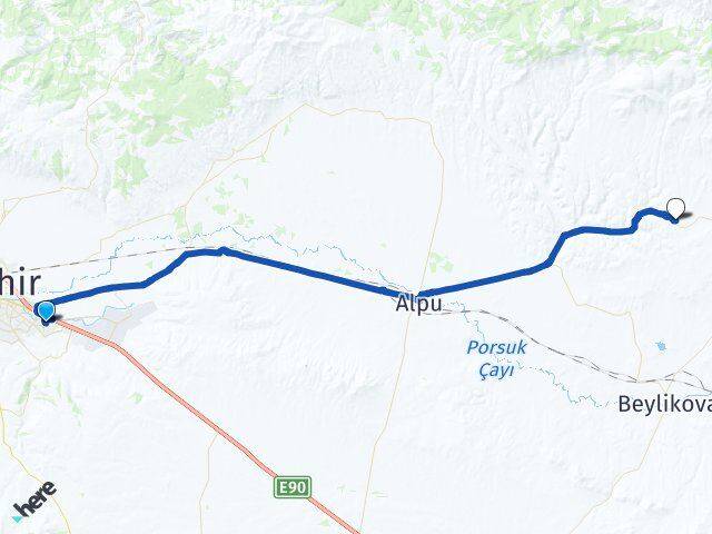 71 Evler Doğanoğlu Arası Kaç Km - Yol Tarifi