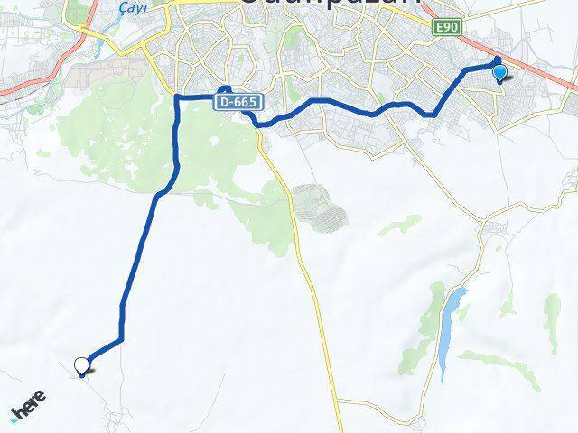 71 Evler Kayapınar Arası Kaç Km - Yol Tarifi