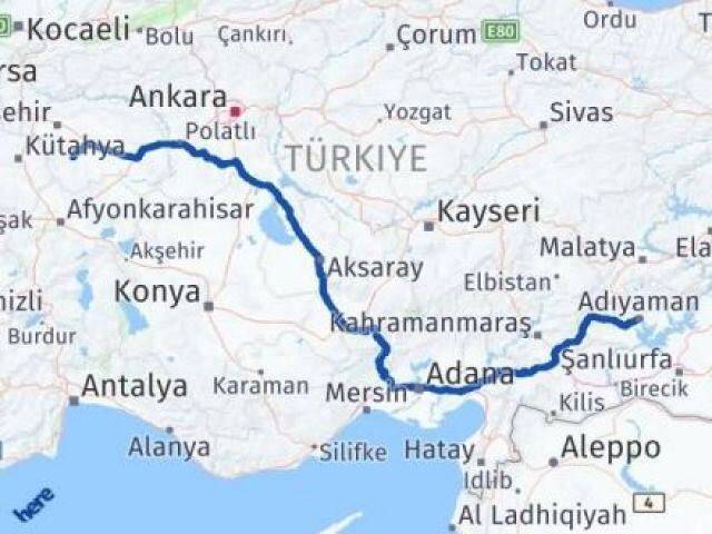 Seyitgazi Adıyaman Arası Kaç Km - Yol Tarifi