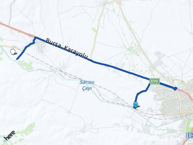 Karagözler Tepebaşı Arası Kaç Km - Yol Tarifi
