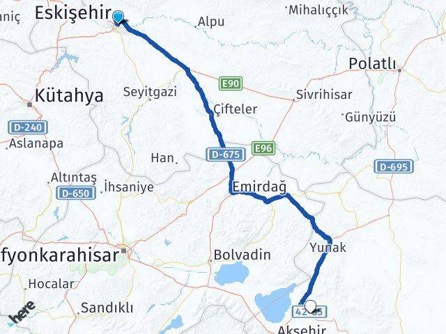 Eskişehir Tuzlukçu Arası Kaç Km - Yol Tarifi