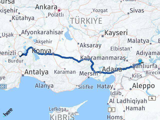Araban Isparta Arası Kaç Km - Yol Tarifi