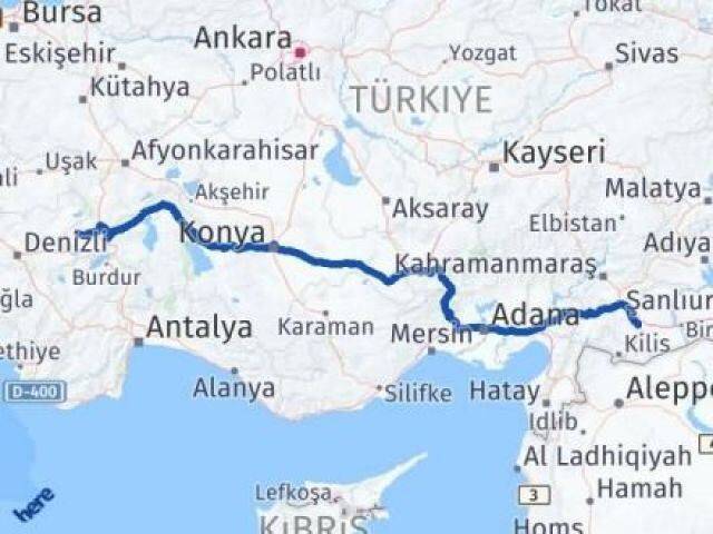 Gaziantep Evciler Afyonkarahisar Arası Kaç Km - Yol Haritası