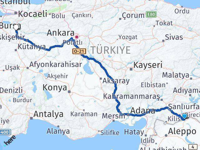 Karkamış Bilecik Arası Kaç Km - Yol Tarifi