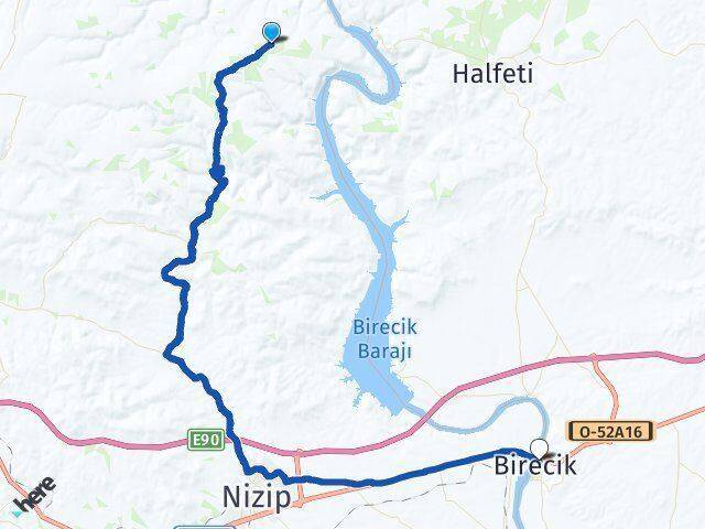 Köseler Birecik Arası Kaç Km - Yol Tarifi