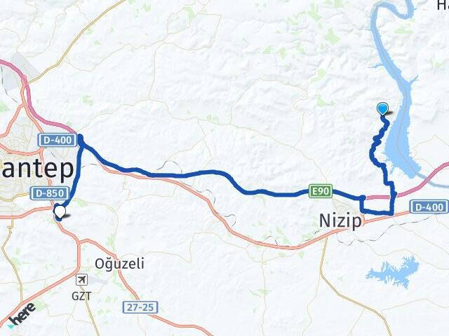 Toydemir Hasan Kalyoncu Üniversitesi Arası Kaç Km - Yol Tarifi