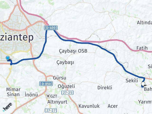 Akkent Uluyatır Arası Kaç Km - Yol Tarifi
