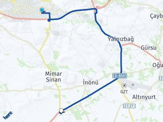 Akkent Zeytinli Arası Kaç Km - Yol Tarifi