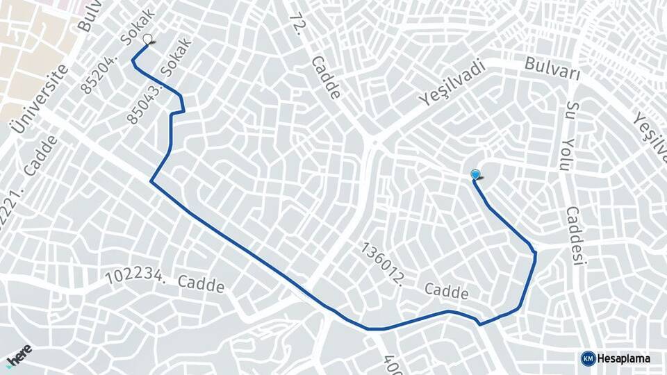 Bülbülzade Yeditepe Arası Kaç Km - Yol Tarifi