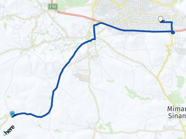 Burç Karakuyu Akkent Arası Kaç Km - Yol Tarifi