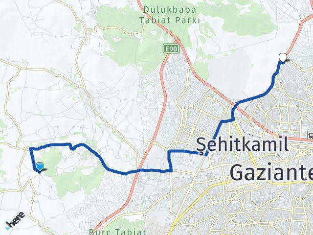 Gerciğin Gaziantep Arası Kaç Km - Yol Tarifi
