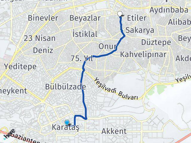Karataş Hoşgör Arası Kaç Km - Yol Tarifi