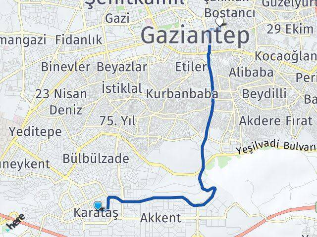 Karataş Karagöz Arası Kaç Km - Yol Tarifi
