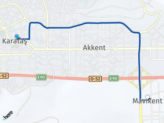 Karataş Mavikent Arası Kaç Km - Yol Tarifi