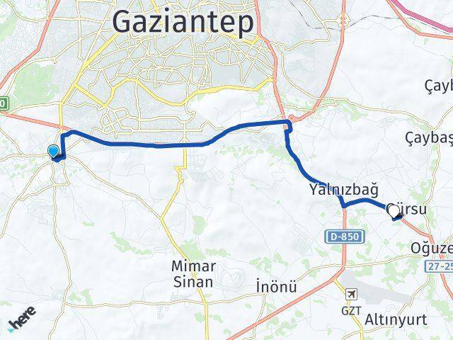 Küçükkızılhisar Körkün Arası Kaç Km - Yol Tarifi