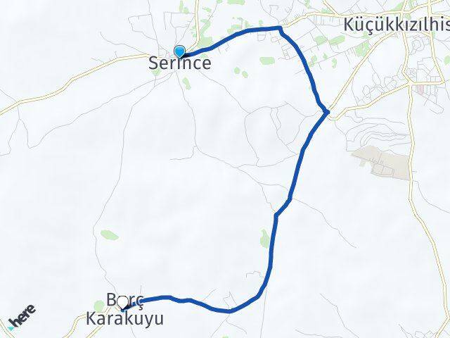 Serince Burç Karakuyu Arası Kaç Km - Yol Tarifi