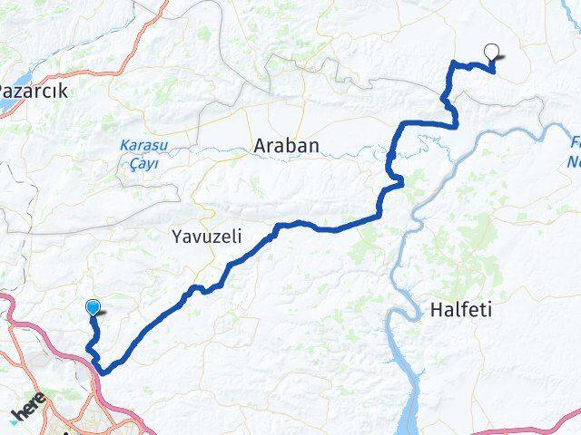 Karacaören Çomak Arası Kaç Km - Yol Tarifi