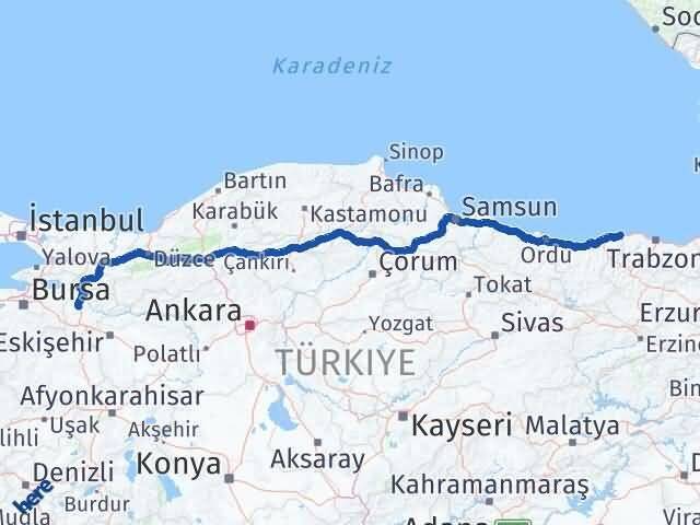 Eynesil Bilecik Arası Kaç Km - Yol Tarifi