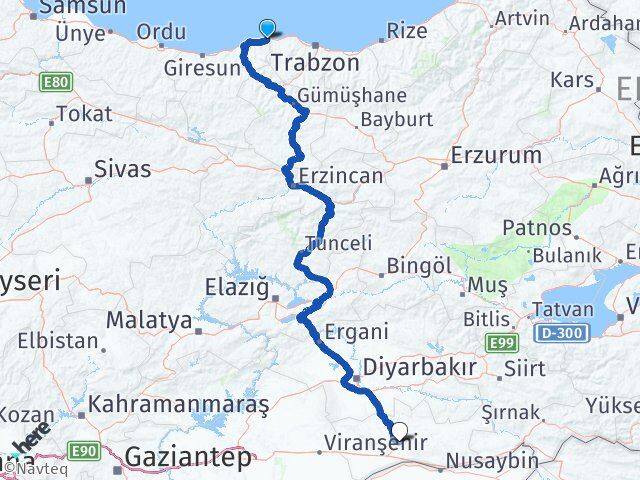 Eynesil Mardin Arası Kaç Km - Yol Tarifi