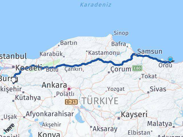 Piraziz Bilecik Arası Kaç Km - Yol Tarifi