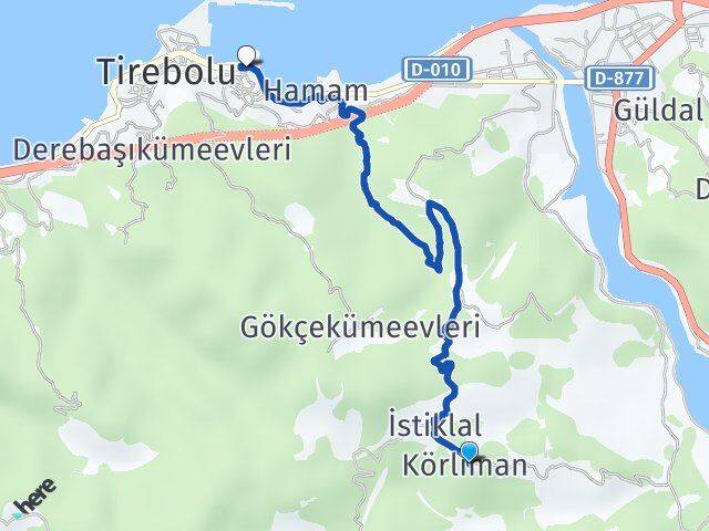 Körliman Cintaşı Arası Kaç Km - Yol Tarifi