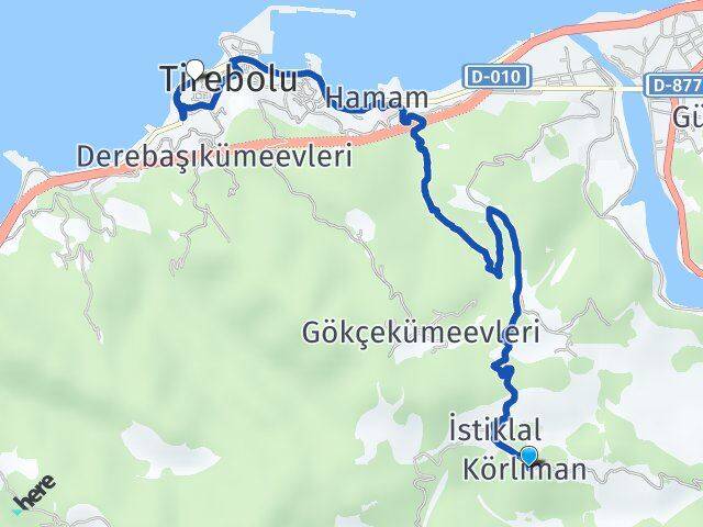 Körliman Yeniköy Arası Kaç Km - Yol Tarifi