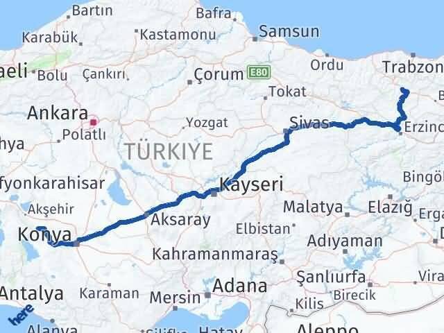 Gümüşhane Doğanhisar Arası Kaç Km - Yol Tarifi