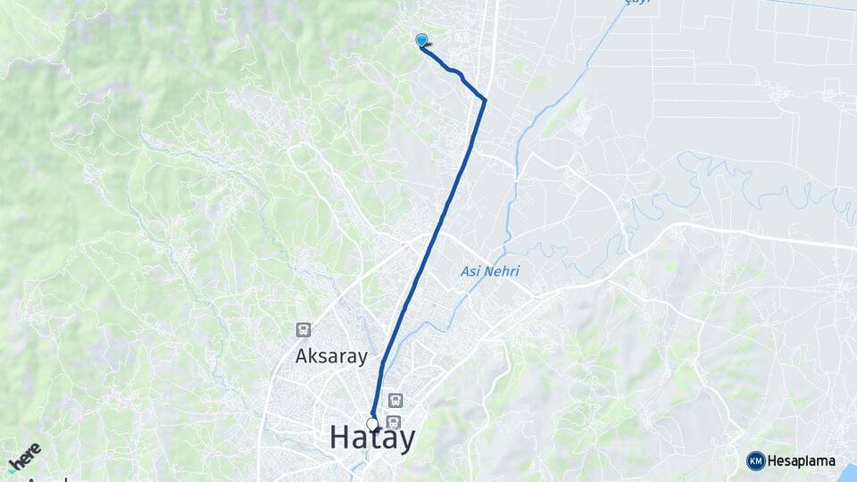 Alazı Hatay Arası Kaç Km - Yol Tarifi