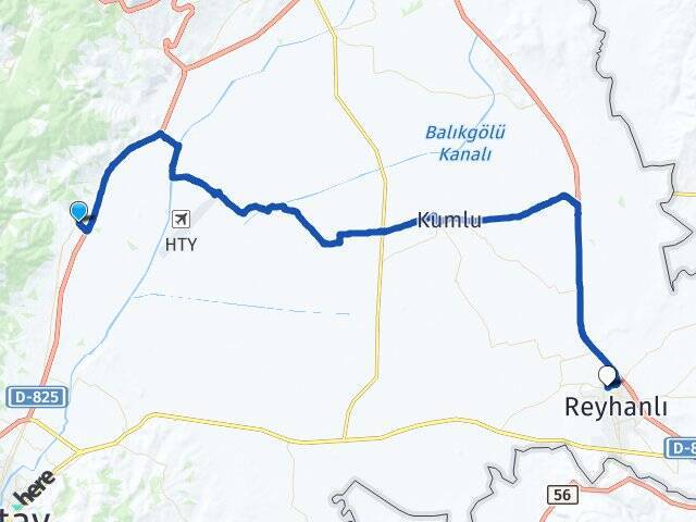 Serinyol Mustafa Kemal Üniversitesi Arası Kaç Km - Yol Tarifi