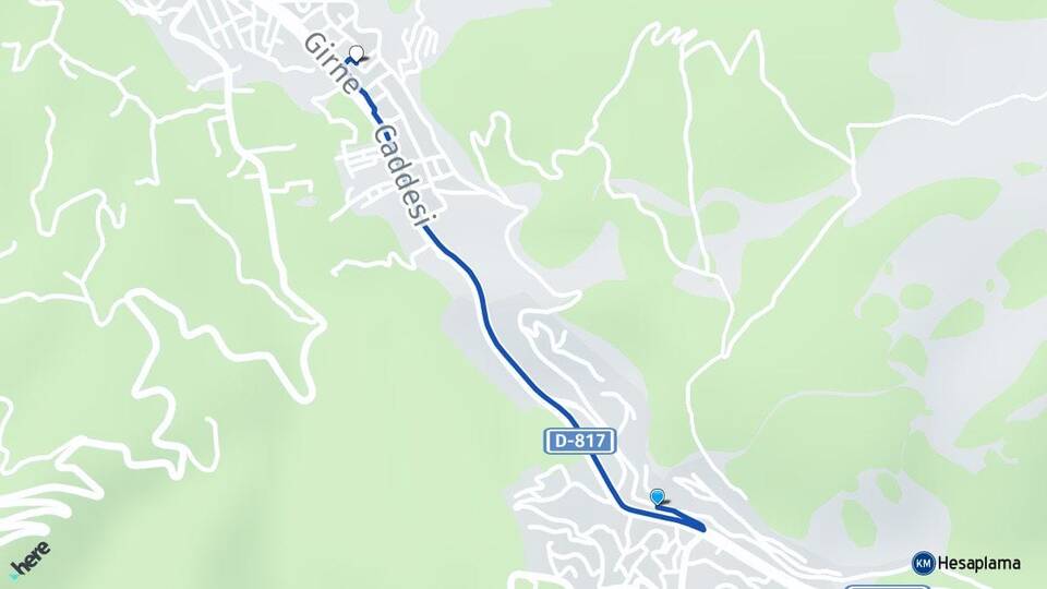 Hatay Belen Sarımazı Belen Arası Kaç Km - Yol Haritası