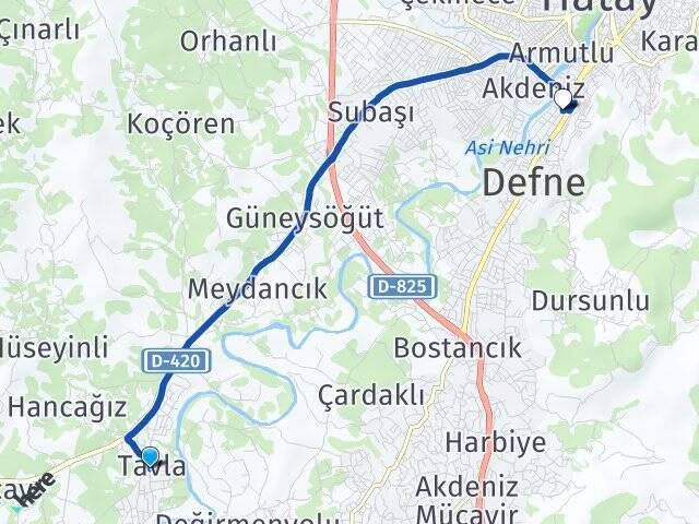 Tavla Sümerler Arası Kaç Km - Yol Tarifi