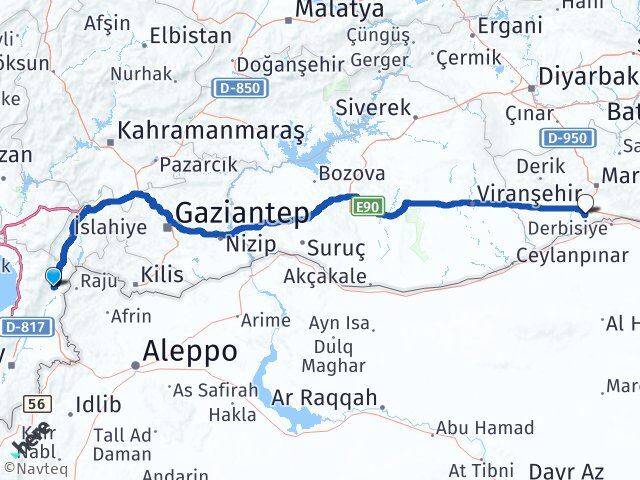 Aktepe Kızıltepe Arası Kaç Km - Yol Tarifi