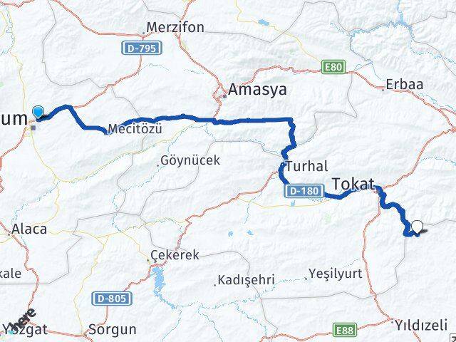 Hitit Üniversitesi Akyurt Arası Kaç Km - Yol Tarifi