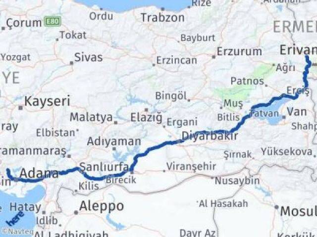 Iğdır Karaisalı Arası Kaç Km - Yol Tarifi