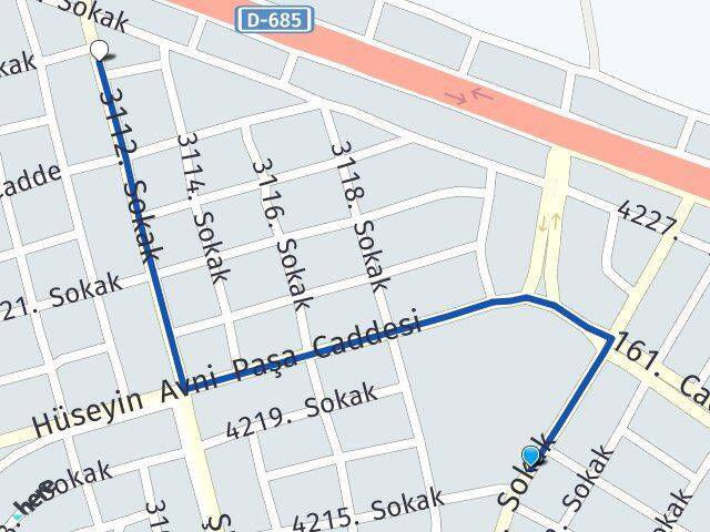Anadolu Modern Evler Arası Kaç Km - Yol Tarifi