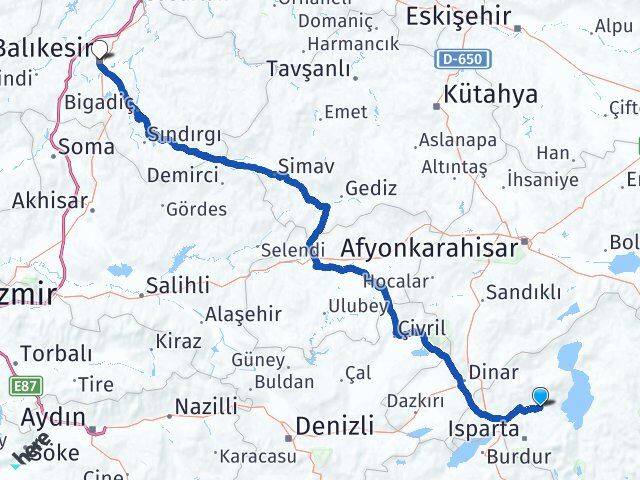 Atabey Balıkesir Arası Kaç Km - Yol Tarifi