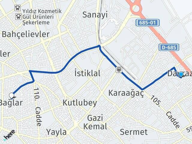 Davraz Bağlar Arası Kaç Km - Yol Tarifi