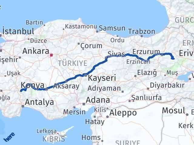 Isparta Karayazı Arası Kaç Km - Yol Tarifi