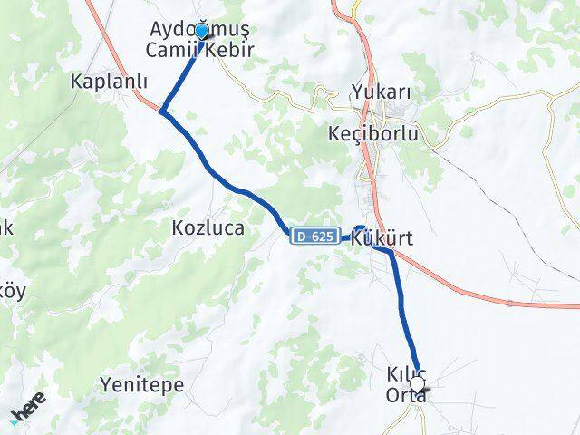 Aydoğmuş Keçiborlu Arası Kaç Km - Yol Tarifi