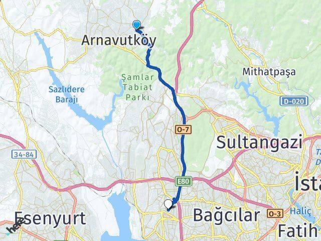 Atatürk Halkalı Arası Kaç Km - Yol Tarifi
